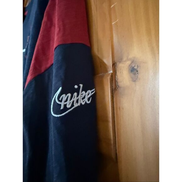 Nike Houston Texans Long-Sleeve Shirt (NFL Team Apparel, Navy/Red, XXL) - Picture 3 of 10